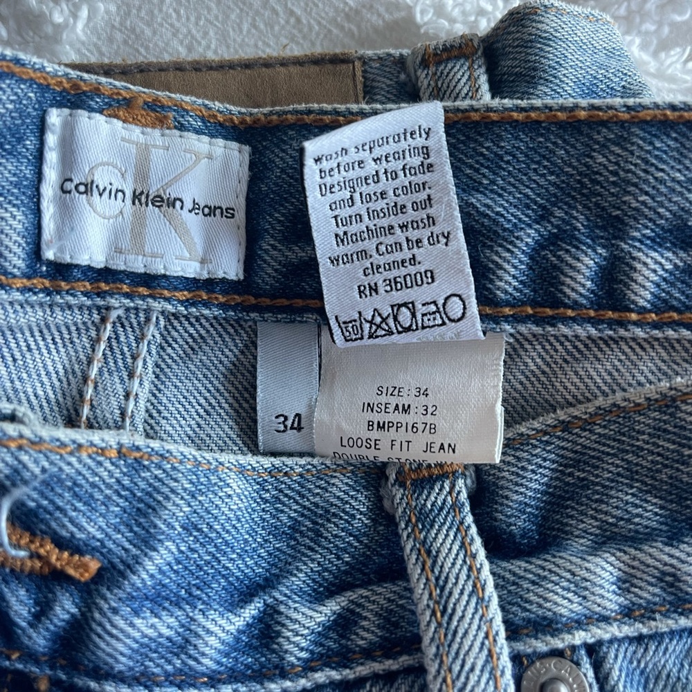 Vintage Calvin Klein Jeans size 34 - Picture 9 of 11